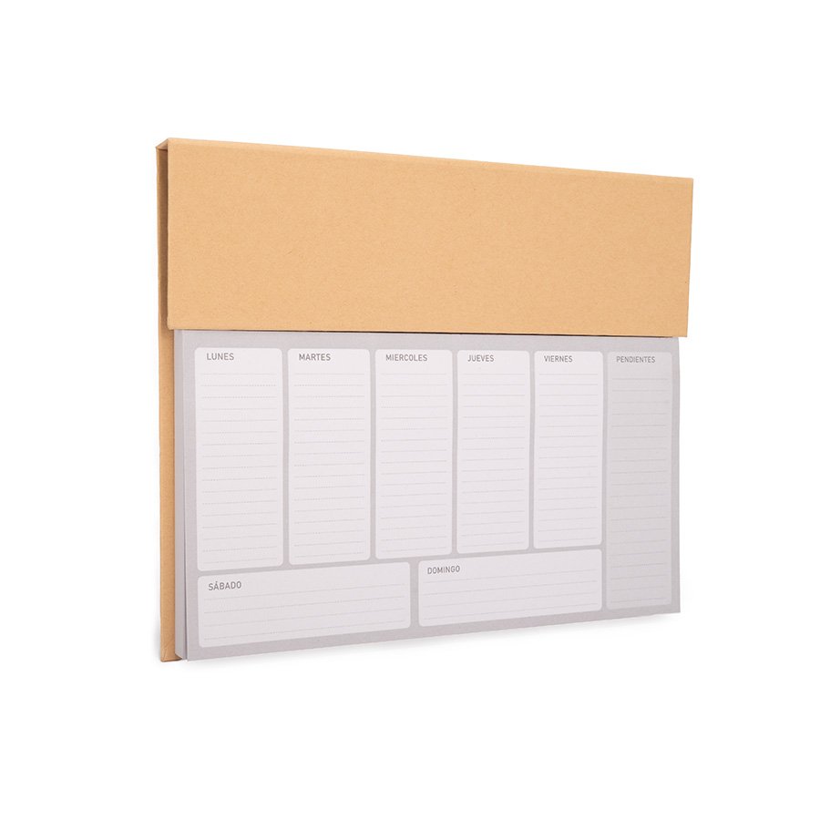 Set de Escritorio «ALTUS» con Planner semanal — vista 2 · GF Group