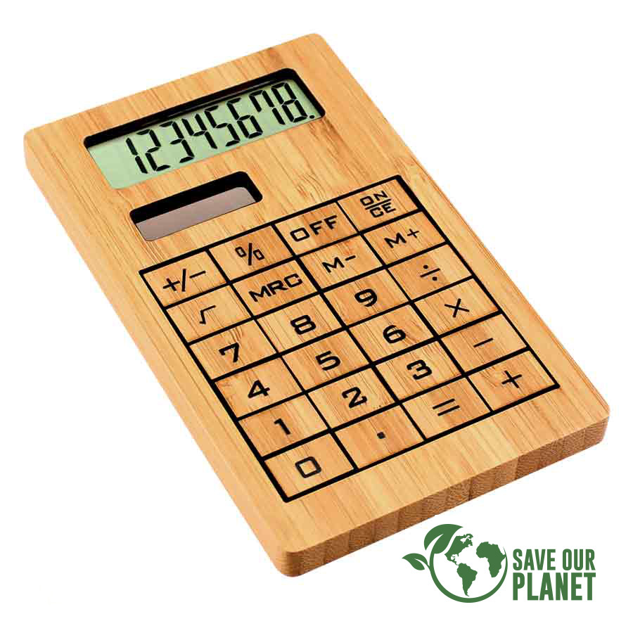 Calculadora Solar de Bamboo — Oficina y escritura · GF Group