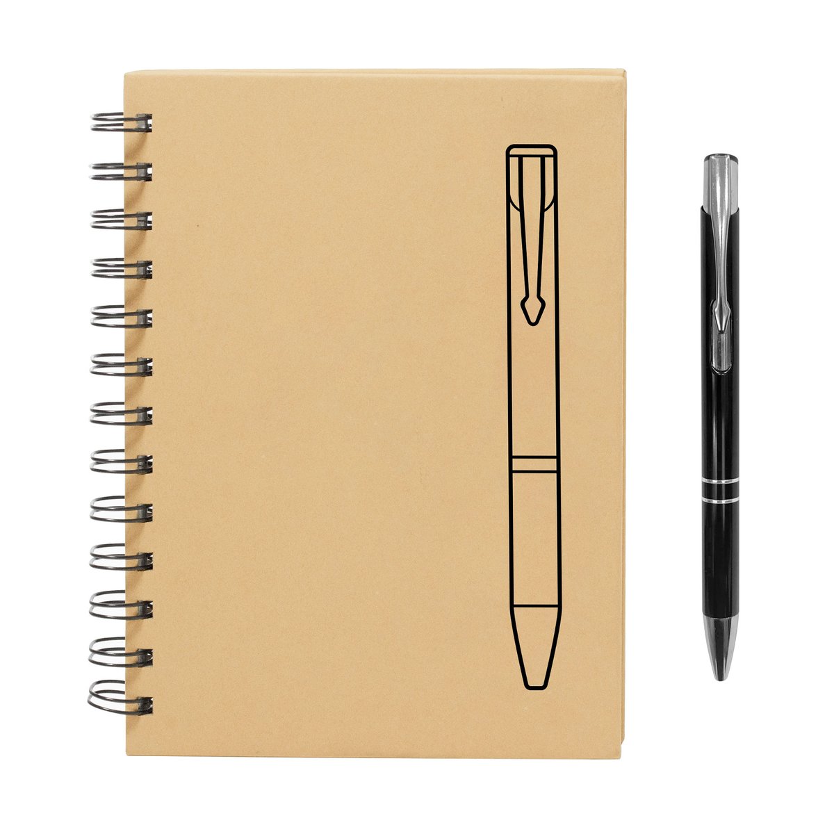 Set de libreta y bolígrafo "MAGIC" — vista 4 · GF Group