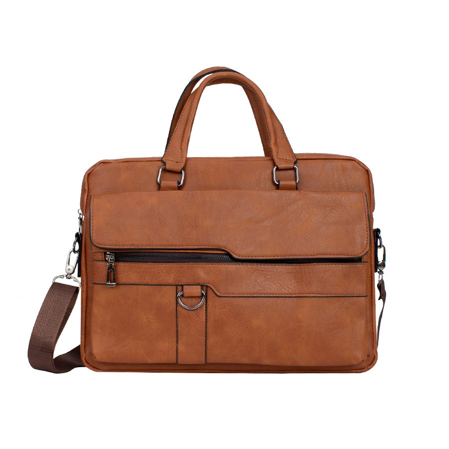 Maletín ejecutivo porta-notebook de Eco-cuero «BRONSON» 6.5L — vista 3 · GF Group