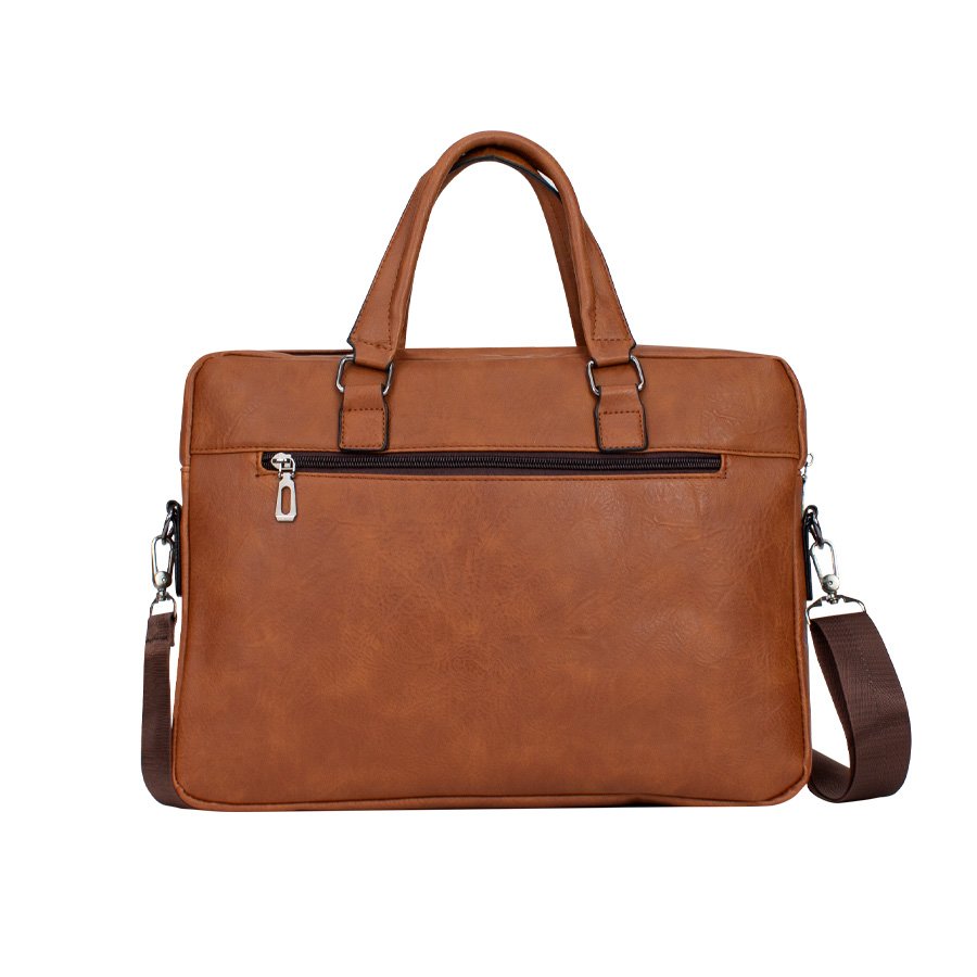 Maletín ejecutivo porta-notebook de Eco-cuero «BRONSON» 6.5L — vista 4 · GF Group