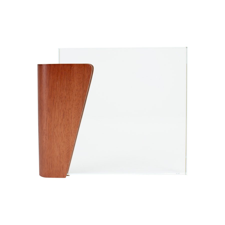 Trofeo Galvano de Madera y Cristal «Lewis» — vista 2 · GF Group