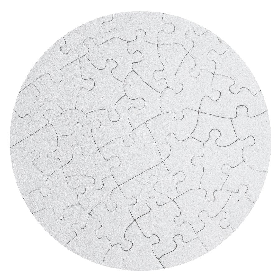 Puzzle Circular 41 Piezas Sublimación · GF Group