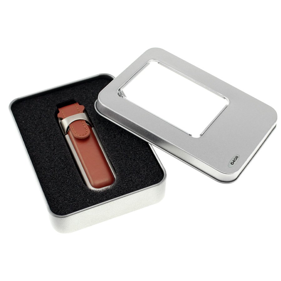 USB Pendrive 64GB de Eco-cuero — vista 3 · GF Group