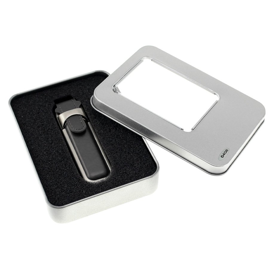 USB Pendrive 64GB de Eco-cuero — vista 2 · GF Group