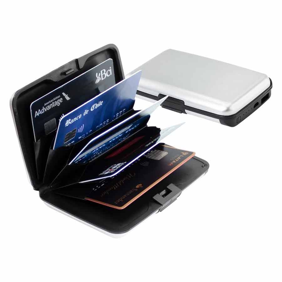 Porta-Tarjetas Anti-Clonación Power Bank — vista 2 · GF Group
