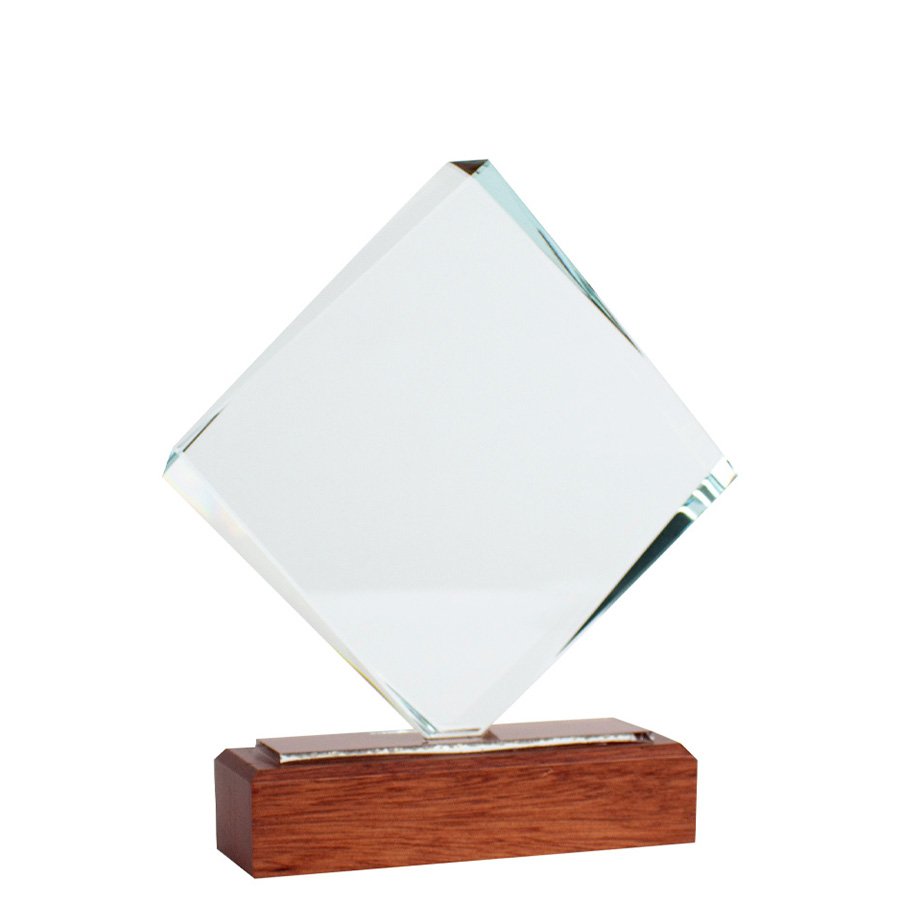 Trofeo Galvano de Madera y Cristal «Fischer» · GF Group