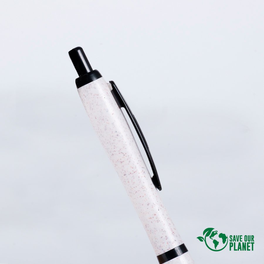 Bolígrafo de Fibra de Trigo «ELEMENT 2» con tinta azul — vista 4 · GF Group