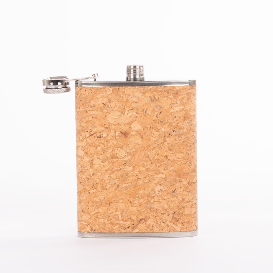 Petaca licorera «CORK» 8 oz — vista 2 · GF Group