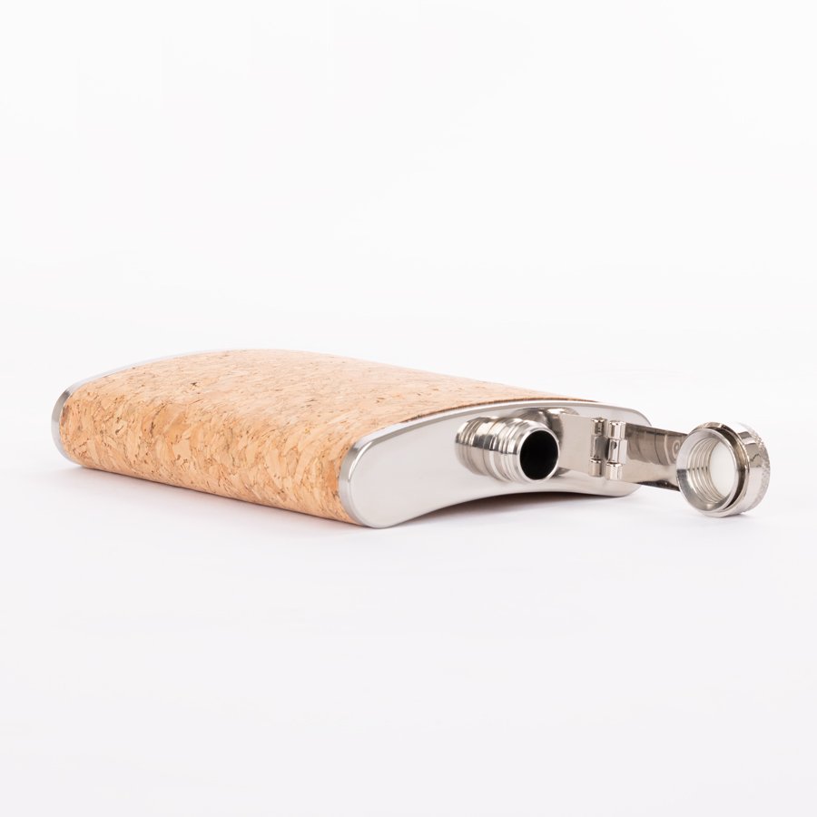 Petaca licorera «CORK» 8 oz — vista 4 · GF Group