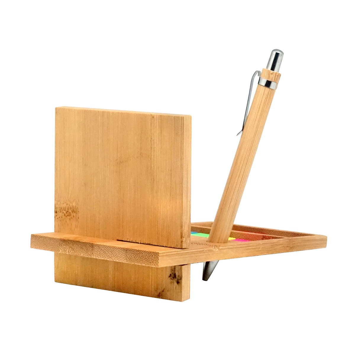 ORGANIZADOR DE ESCRITORIO DE BAMBÚ "NAGANO DESK" — vista 6 · GF Group