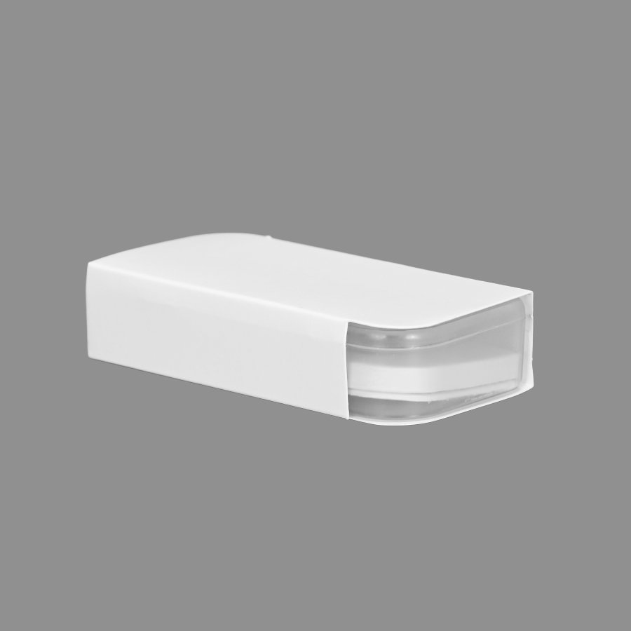Estuche de PVC translúcido para pendrive giro — vista 2 · GF Group