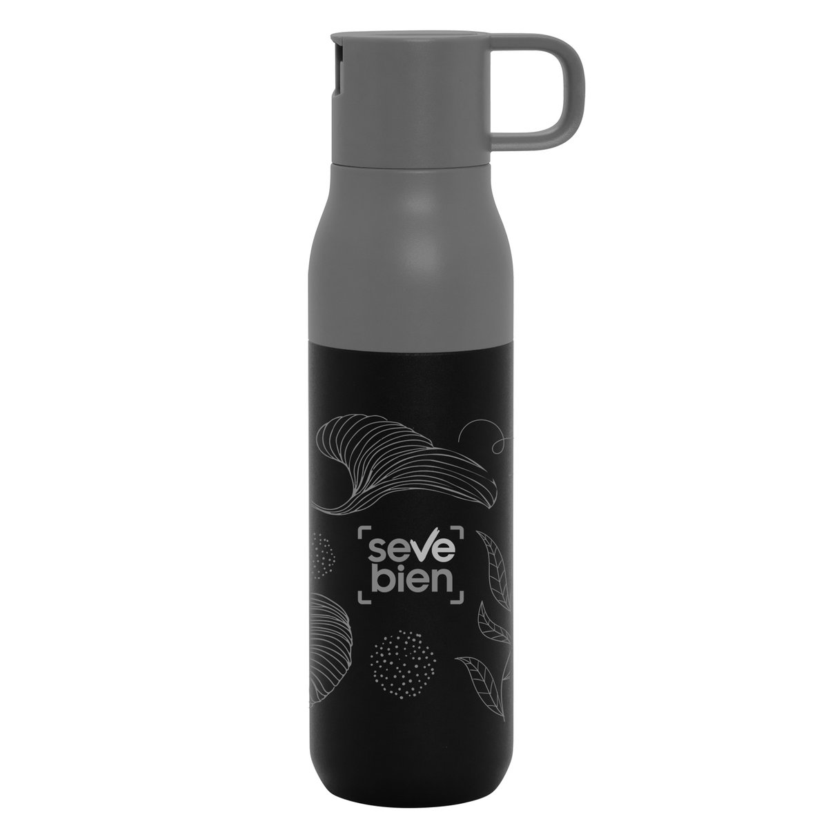 Botella térmica con dos tapas "ROLLING TOP" — vista 3 · GF Group