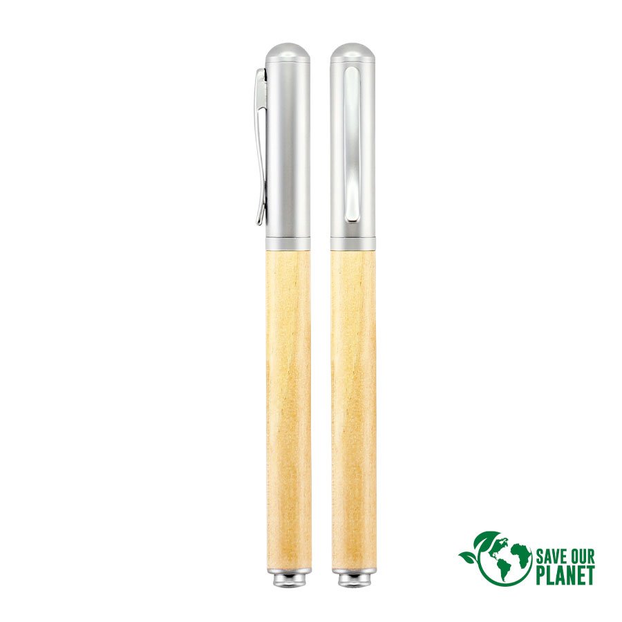 Roller Pen Bamboo y Metal — vista 2 · GF Group