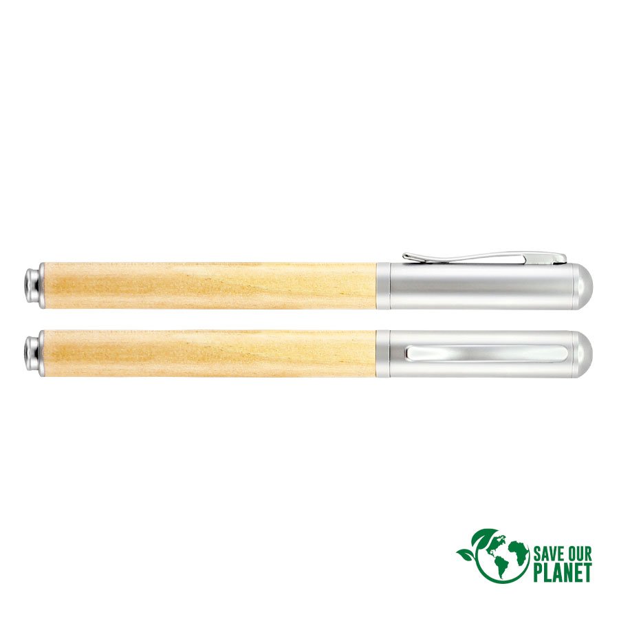 Roller Pen Bamboo y Metal — vista 3 · GF Group