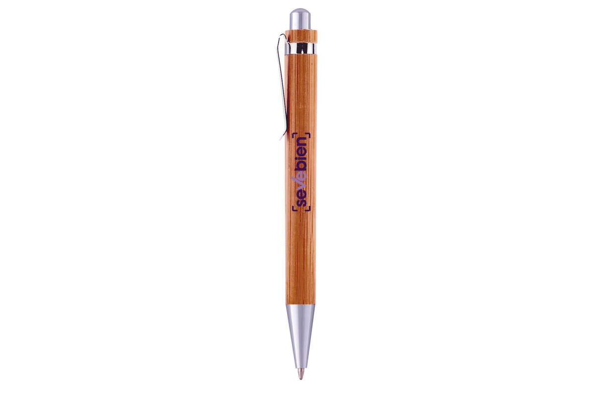 BOLÍGRAFO DE BAMBÚ "NAGANO PEN" — vista 2 · GF Group