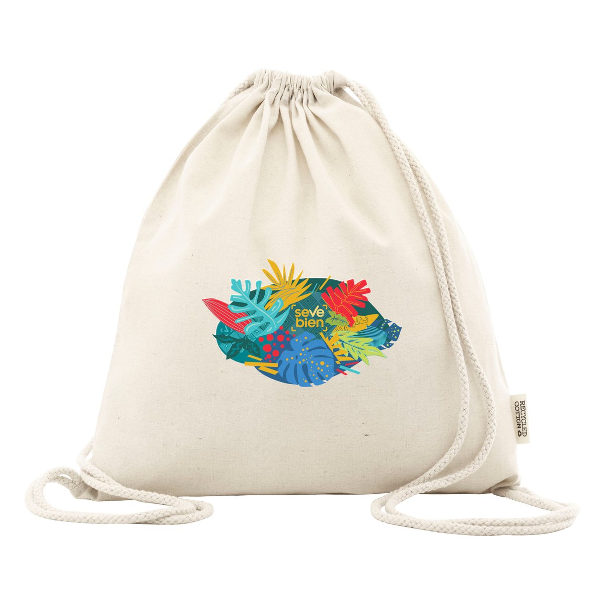 Bolsa mochila de algodón "CHILL" — vista 2 · GF Group