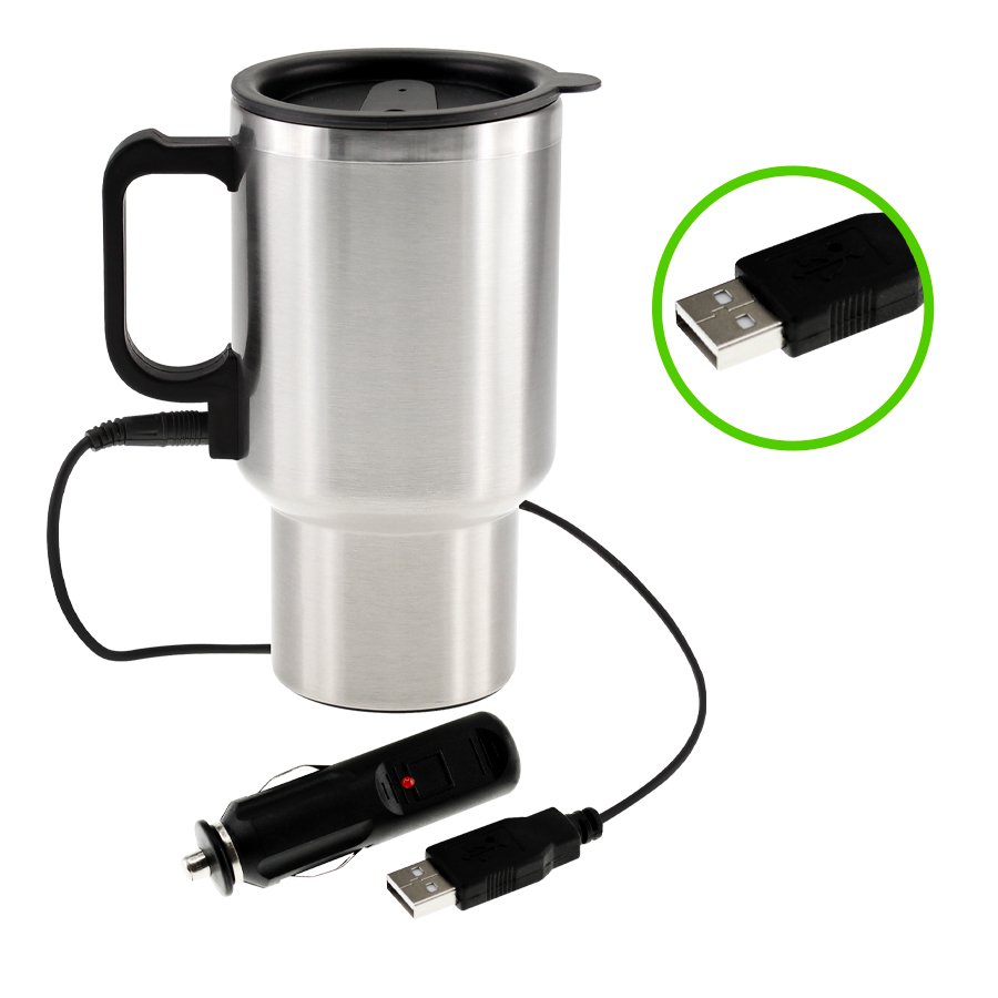 Mug Térmico USB 450cc — vista 2 · GF Group