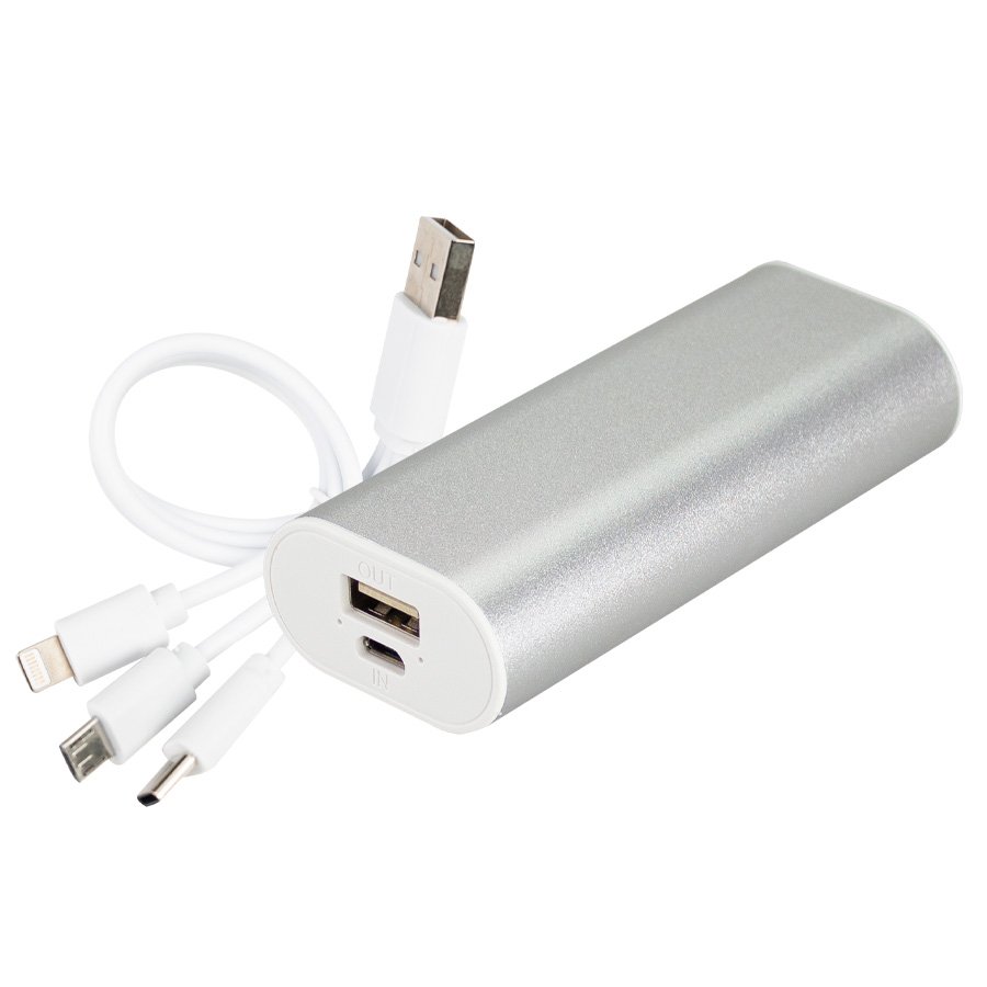 Cargador Power Bank Metálico 5200mAh — vista 3 · GF Group