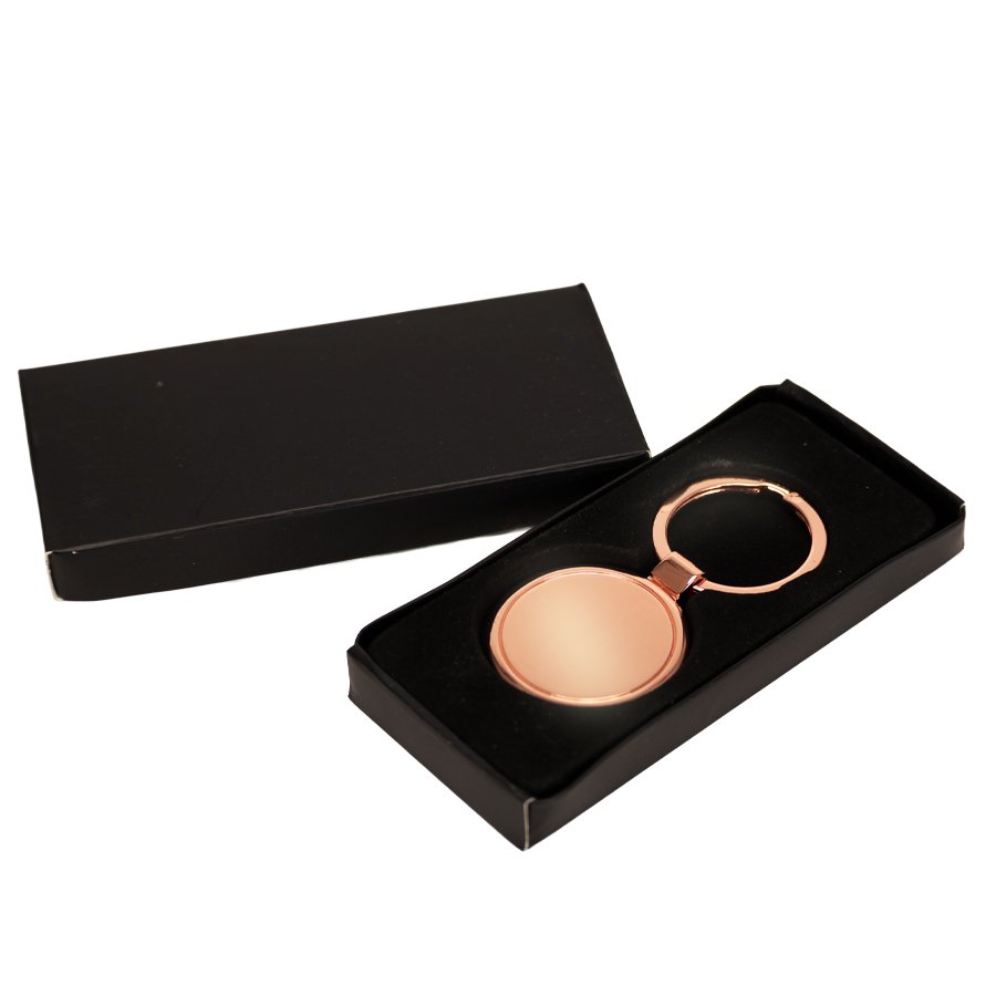 Llavero redondo encobrizado «COPPER» — vista 3 · GF Group