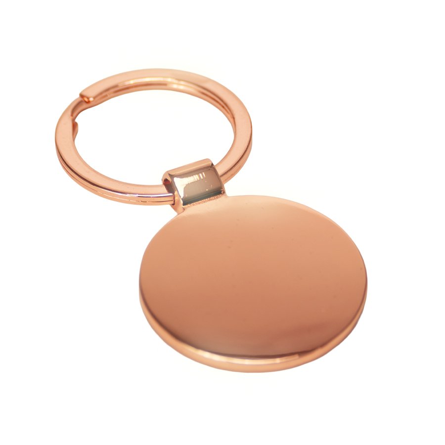 Llavero redondo encobrizado «COPPER» — vista 2 · GF Group