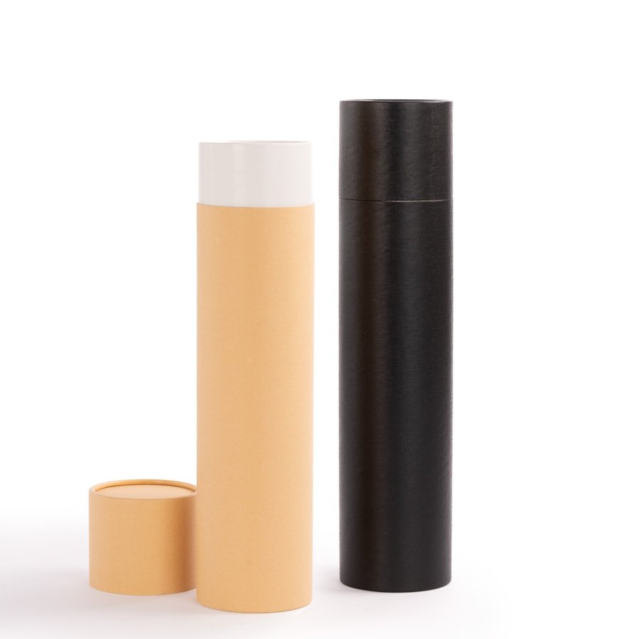 Caja tubular grande de cartón con tapa, para regalos. 2L · GF Group