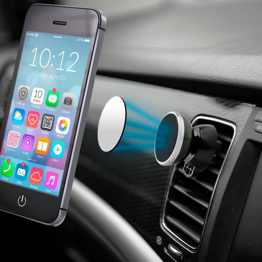 Porta-Celular Magnético para Vehículo — vista 4 · GF Group