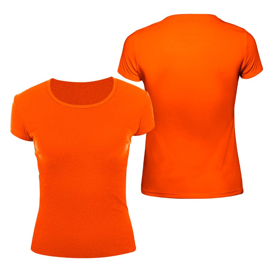 Polera Manga Corta Algodón Mujer — vista 4 · GF Group