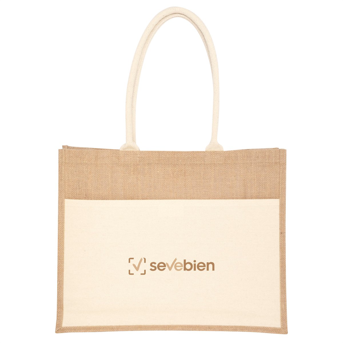 Bolsa de algodón y yute "YUCATÁN" — vista 3 · GF Group