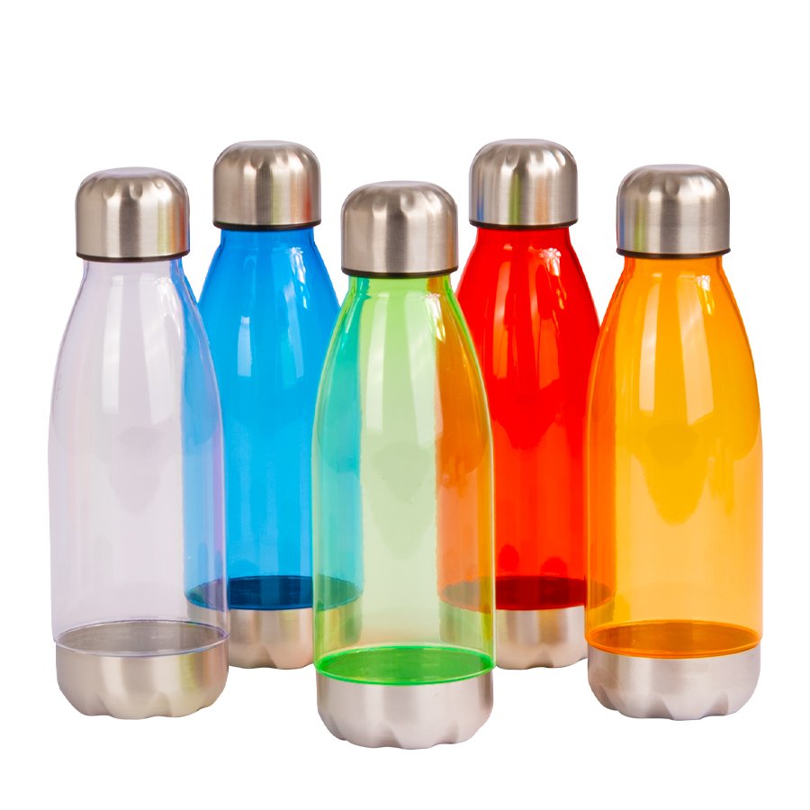 Botella plástica tapa Acero Inoxidable «AS» 500cc · GF Group