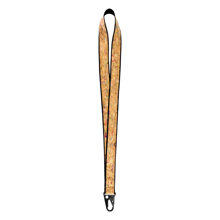 Lanyard de Corcho y Poliéster — vista 2 · GF Group
