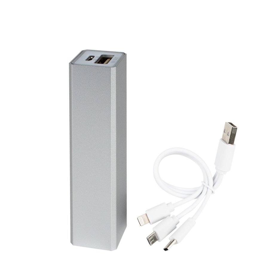 Cargador Power Bank metálico 2200mAh · GF Group