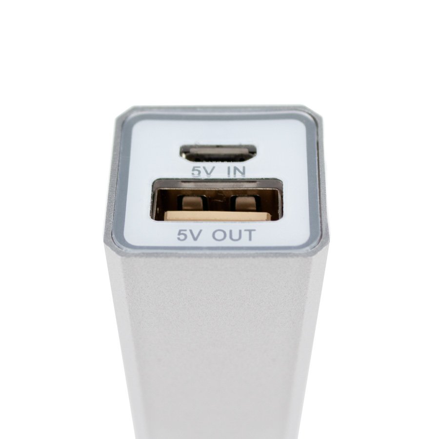 Cargador Power Bank metálico 2200mAh — vista 4 · GF Group
