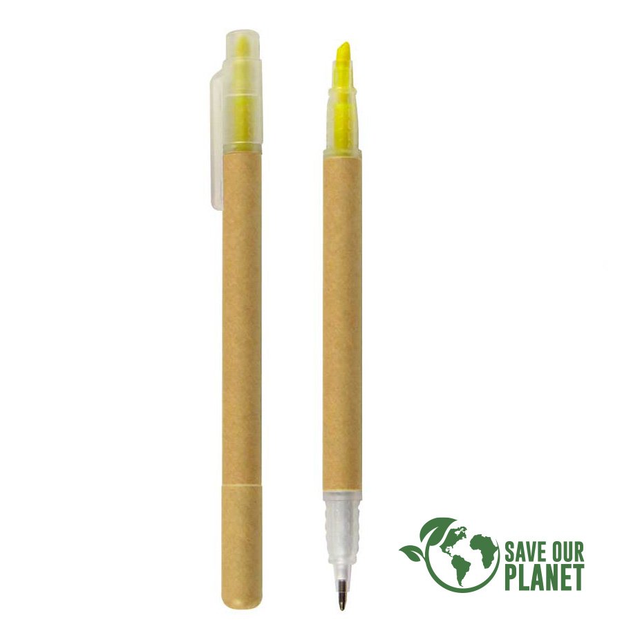 Bolígrafo/Destacador Ecológico · GF Group