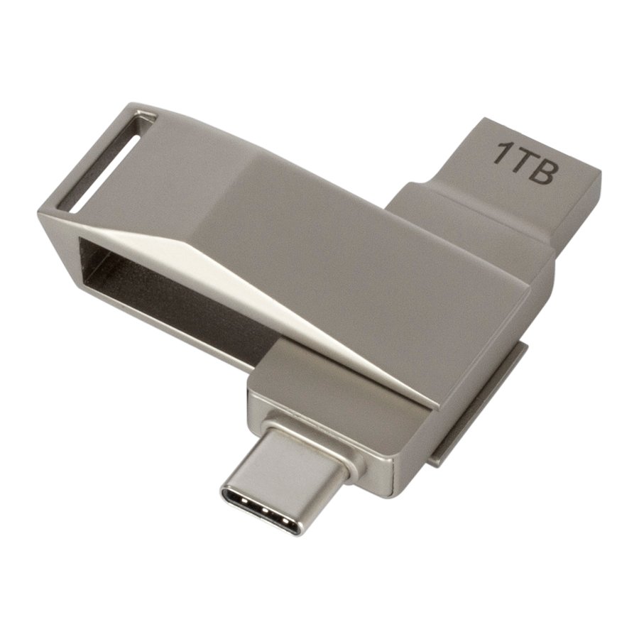 USB Pendrive OTG USB Type C de 1TB — vista 2 · GF Group