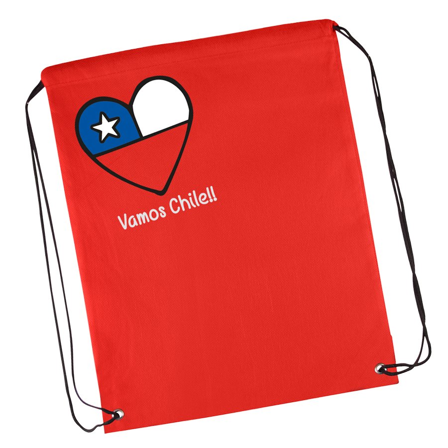 Mochila tipo Morral Vamos Chile!! — vista 5 · GF Group