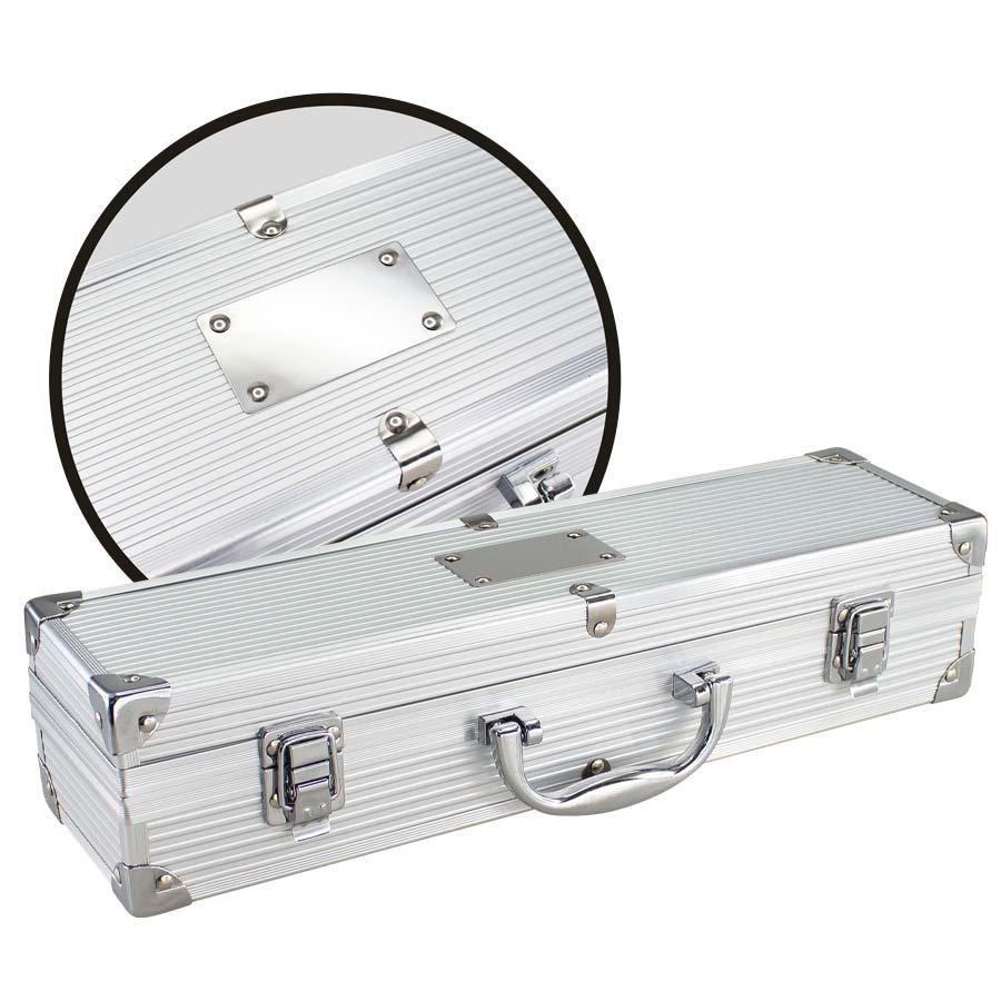 Deluxe BBQ Set Metálico — vista 3 · GF Group