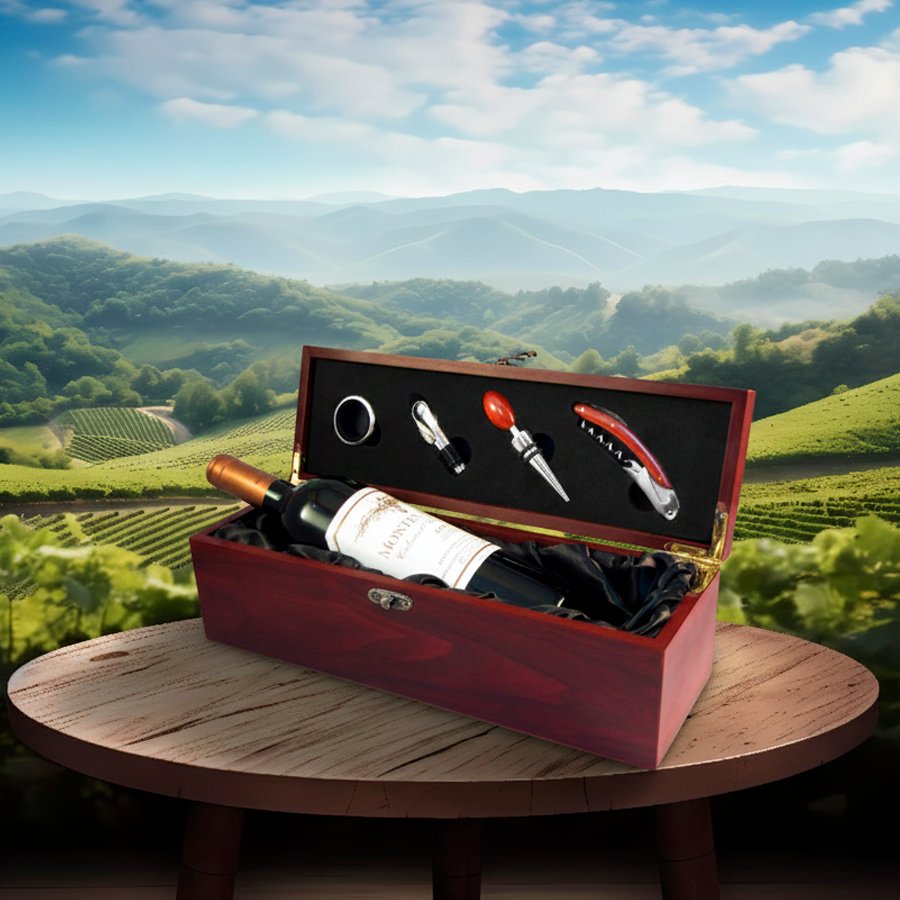 Caja de Madera para Vino — vista 4 · GF Group