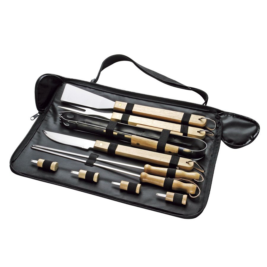 Set de BBQ con 10 Herramientas · GF Group