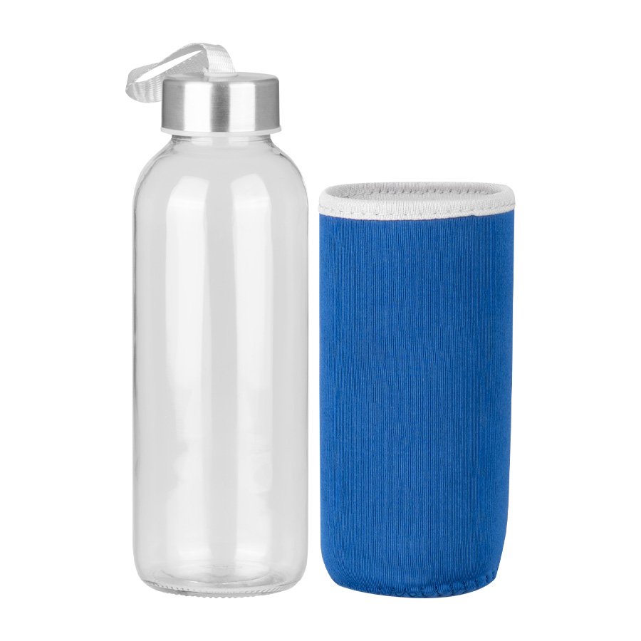 Botella de Vidrio Silica con funda de Neopreno 440cc — vista 3 · GF Group