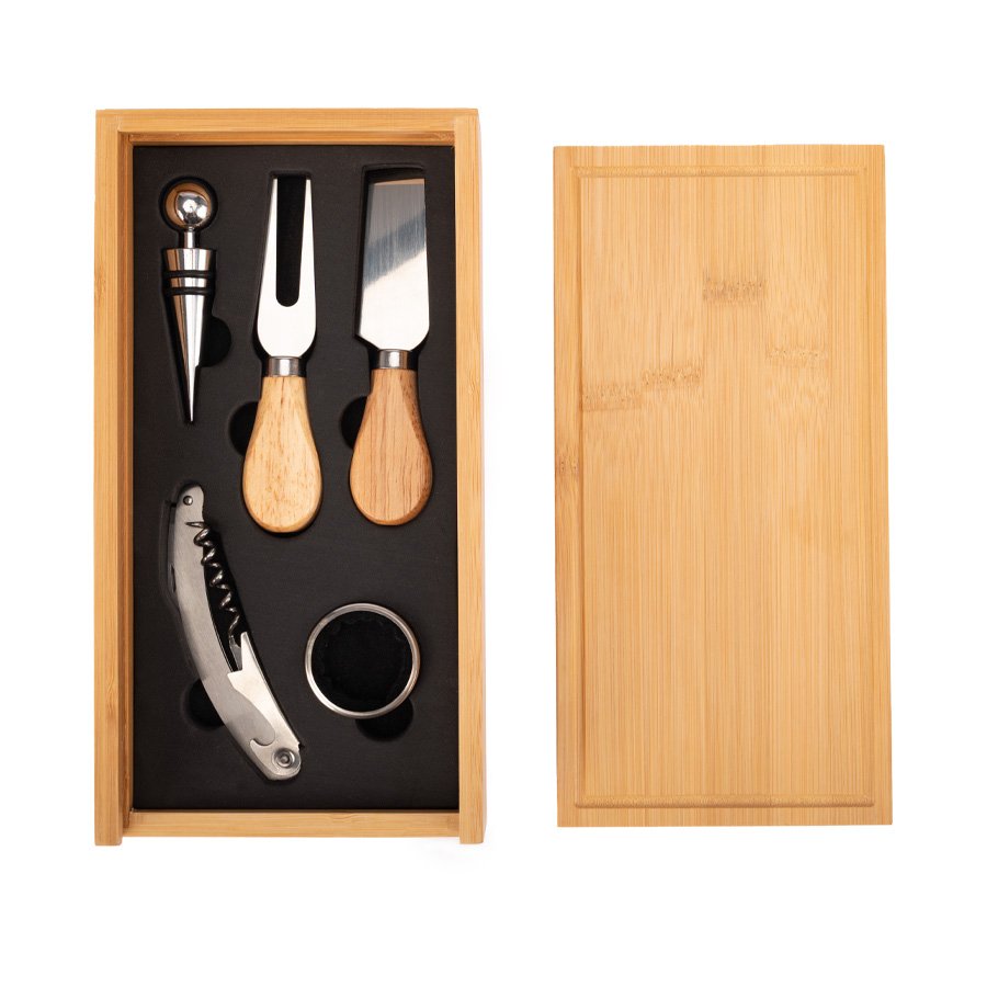 Set Wine & Cheese «FUTRONO» de Bamboo — vista 2 · GF Group