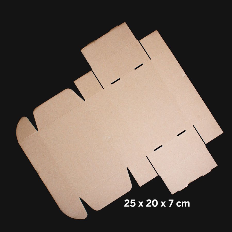 Caja autoarmable 25x20x7 cm — vista 3 · GF Group