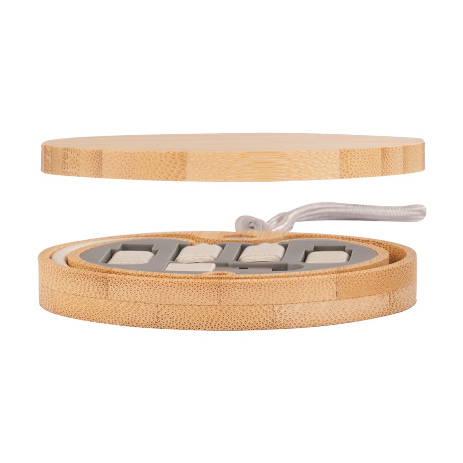 Connect Multicargador 6 en 1 de Bamboo y Trigo. — vista 3 · GF Group