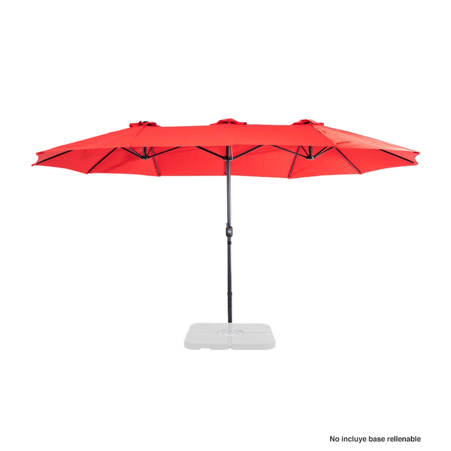 Quitasol ovalado «Twins» 4.55×2.7M — vista 2 · GF Group
