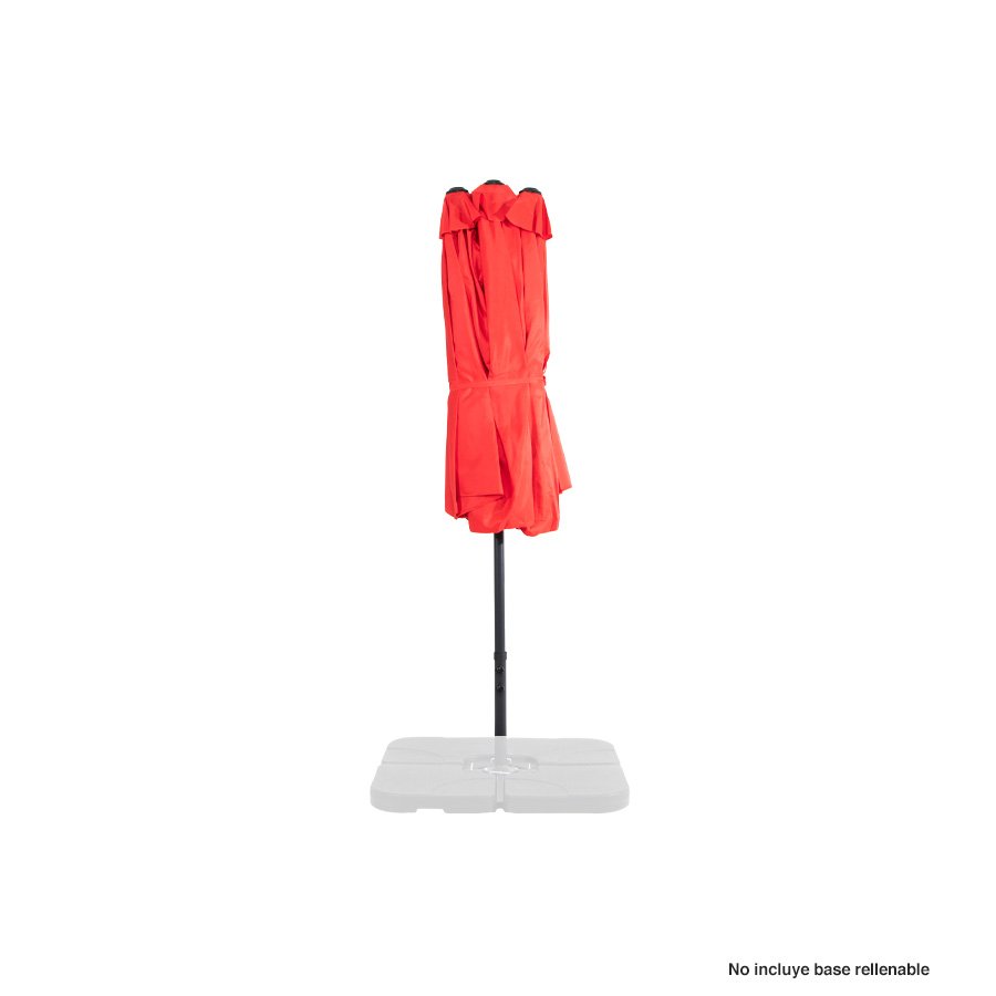 Quitasol ovalado «Twins» 4.55×2.7M — vista 3 · GF Group