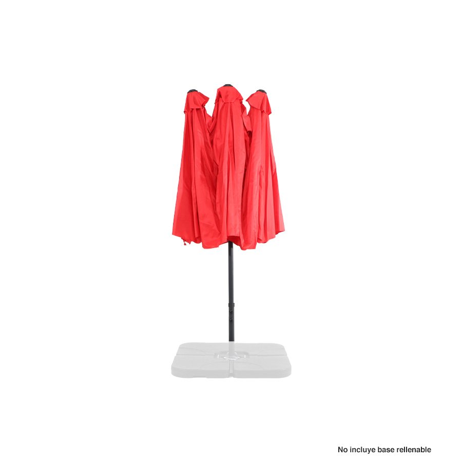 Quitasol ovalado «Twins» 4.55×2.7M — vista 5 · GF Group