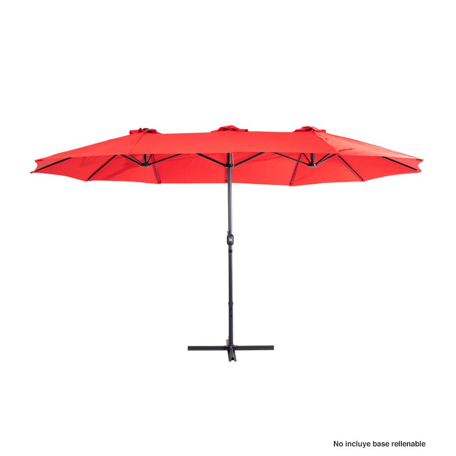 Quitasol ovalado «Twins» 4.55×2.7M · GF Group