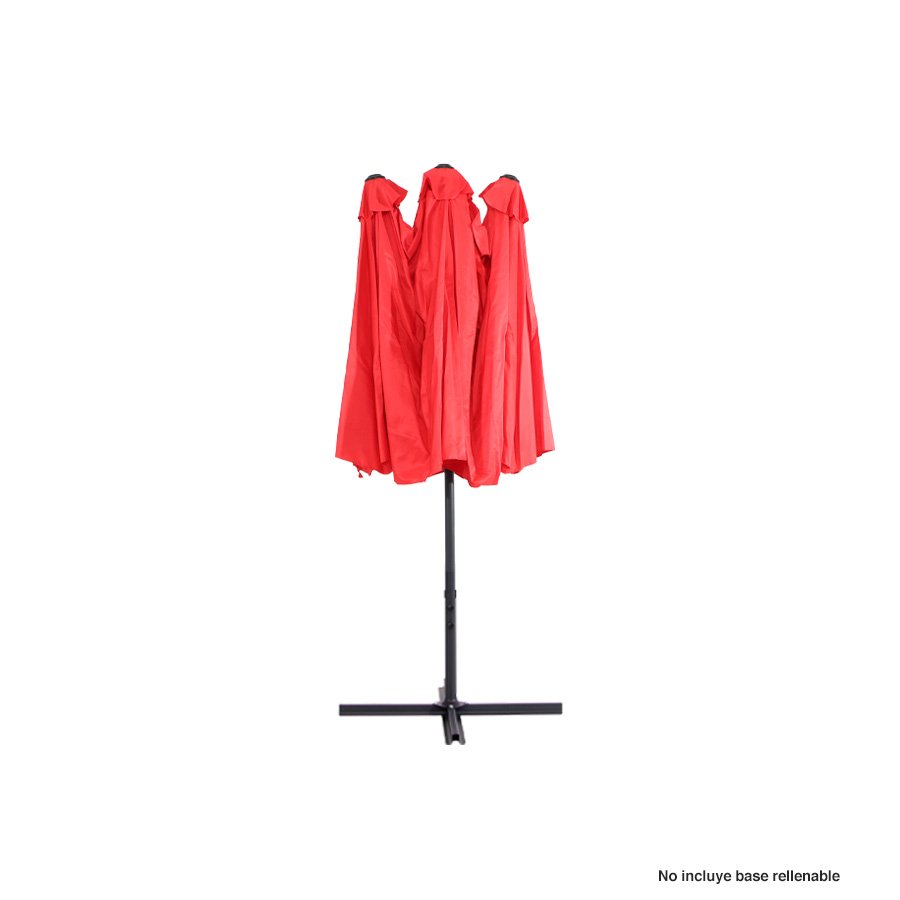 Quitasol ovalado «Twins» 4.55×2.7M — vista 4 · GF Group