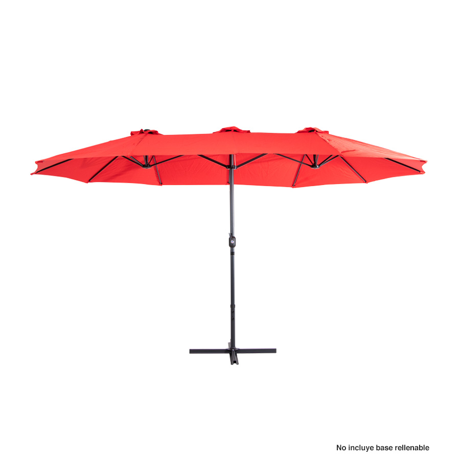 Quitasol ovalado «Twins» 4.55×2.7M
