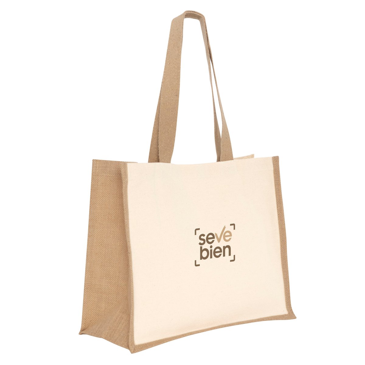 Bolsa de algodón y yute "YARI" — vista 2 · GF Group